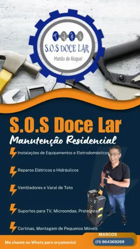 Marido de Aluguel, Eletricista, Encanador Zona Sul SP, Santo Amaro, Morumbi, Vila Sônia