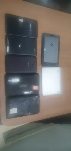Tabletes diversos lote de 7 