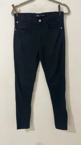 Calça jeans zara preta 36