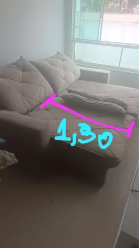 Sofá cama retrátil super confortável