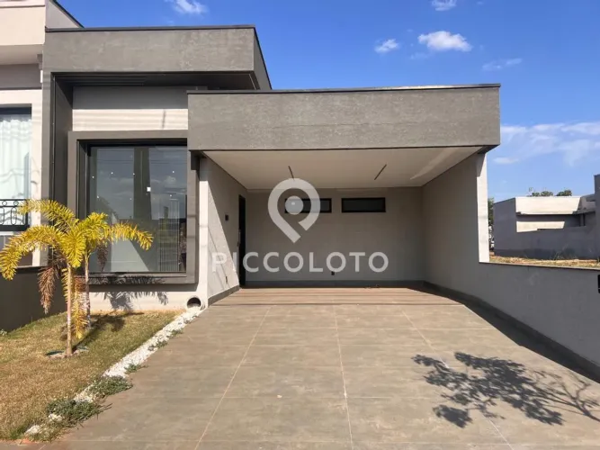 Casa à venda em Paulínia, Vila Monte Alegre, com 3 suítes, com 134 m², Condomínio Terras d