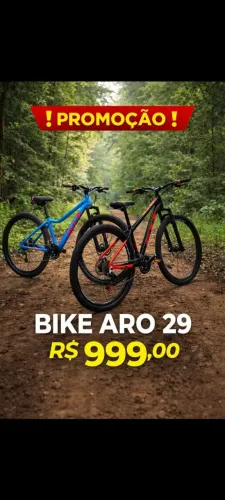 Bike Aro 29 P R O M O Ç Ã O R$ 999.00 NOVA DE LOJA