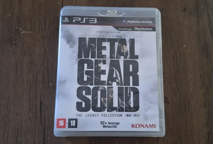 Metal Gear Solid the Legacy Collection Ps3