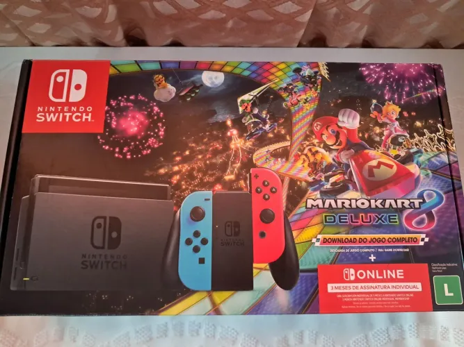 Nintendo Switch v2 + MicroSD 128gb