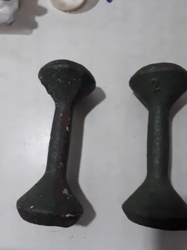 Peso manual de academia de 2 kg
