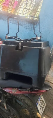 Baú 80 litros + Suporte Fixo