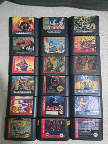 Jogos de Mega Drive Originais