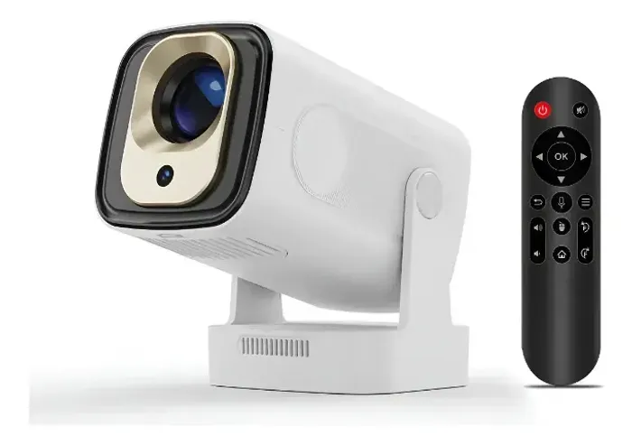 Projetor HY260 PRO Smart, Full HD 1080p, com Android 14, Wi-Fi 6 e Foco Automático