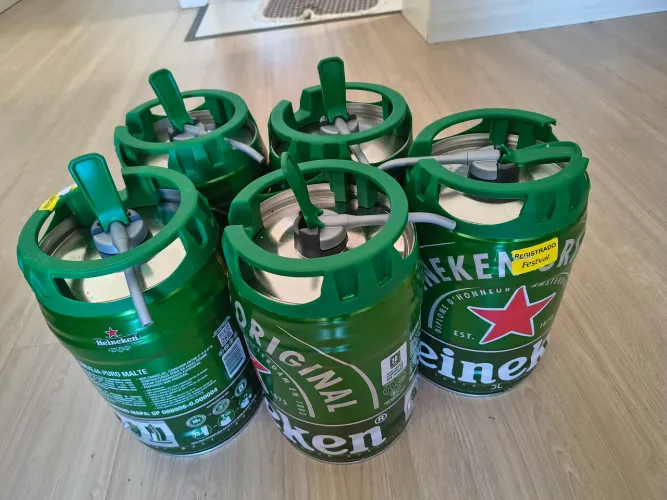 Barril de Heineken 5l vazio