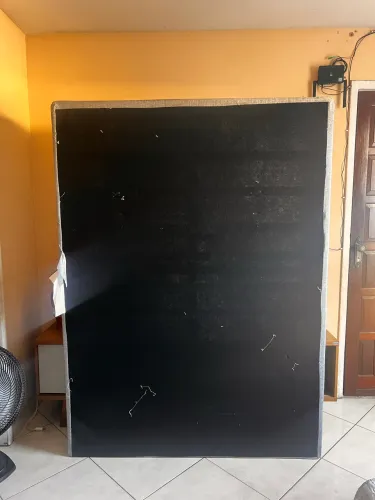Base Box para Colchão de Casal MGA Itaflex Universal 25×138x188cm-Cinza (ACEITO NEGOCIAR)