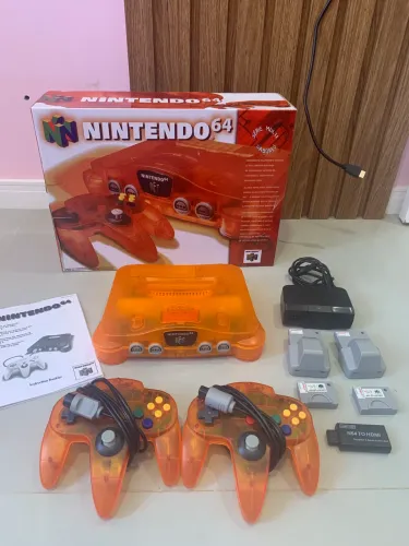 Nintendo 64 Sabor Tangerina