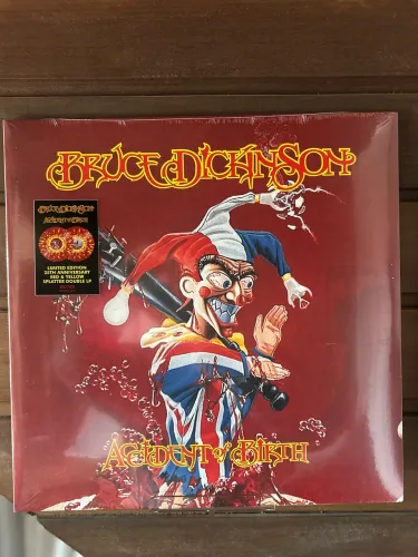Disco Vinil Bruce Dickinson - Accident Birth Importado 25anos