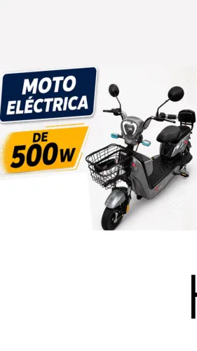 Moto Elétrica 500W 48V/12AH várias cores - novas