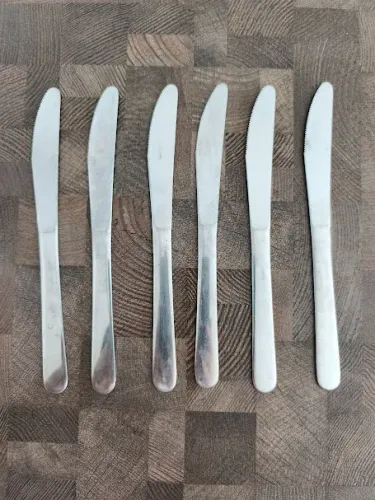 Kit 6 Facas de Mesa da Marca Backer Inox Brasil 