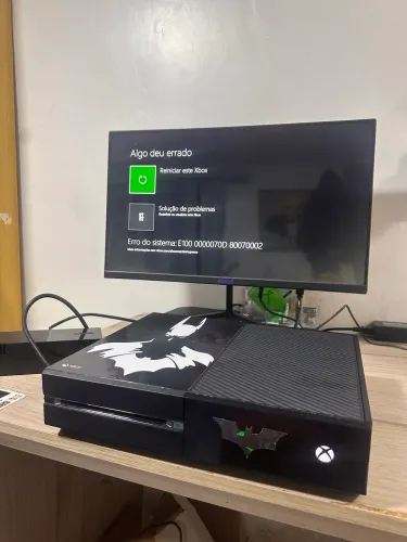 XBOX ONE FAT com erro E100
