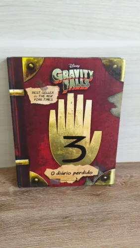 Kit 4 Livros Gravity Falls Capa Dura - Seminovos<br>