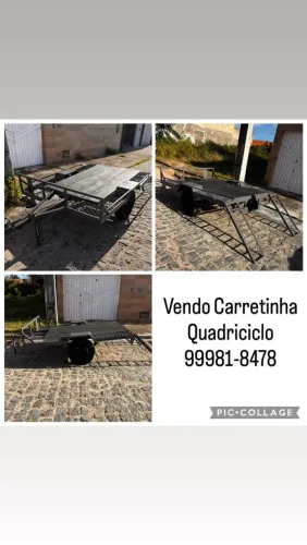 VENDO REBOQUE PARA QUADRICICLO