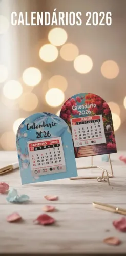 Calendários personalizados