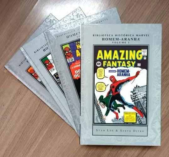 Biblioteca Histórica Marvel Homem-Aranha Completo Editora Panini
