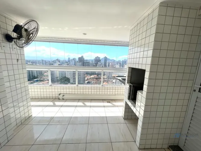 Apartamento à venda em Praia Grande, Guilhermina com 2 suítes, 2 vagas, 98m²