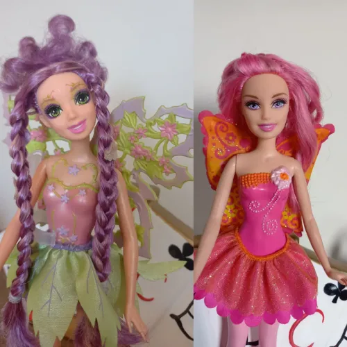 (Leia o anuncio) Lote de Fadas de filmes da Barbie