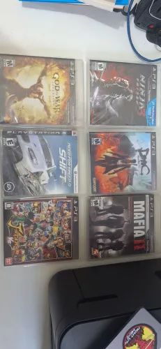 Lote de 6 jogos de ps3
