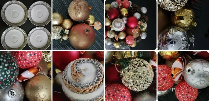 Enfeites de Natal