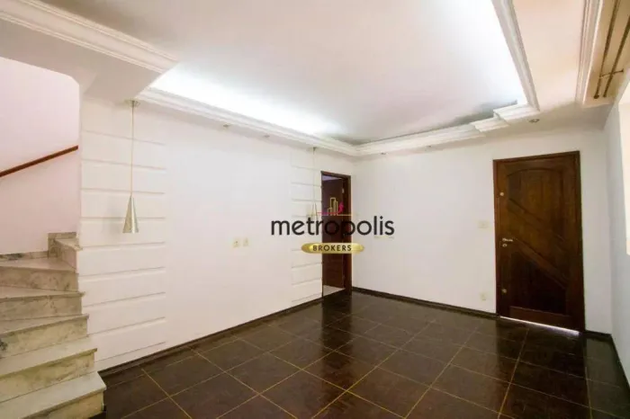 Sobrado com 3 dormitórios à venda, 162 m² por R$ 870.000,00 - Vila Assunção - Santo André/