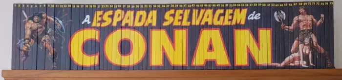 Espada Selvagem de Conan - completa - Panini - 75 volumes capa dura