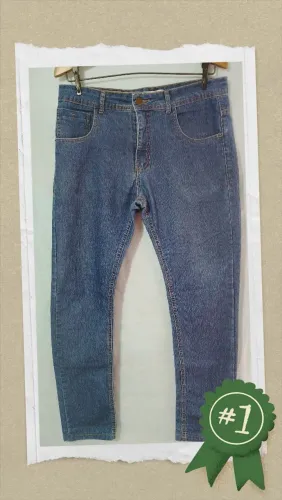 Calça jeans masculina tamanho 42 da marca AD Premium jeans usada 