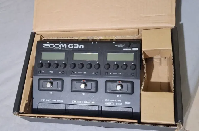 Pedaleira Zoom G3n Multi-Efeitos para Guitarra - Excelente Estado