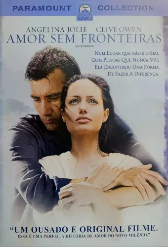Filme DVD Amor sem Fronteiras com Angelina Jolie e Clive Owen. Um romance com aventura.