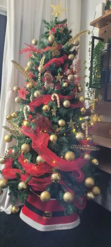 ÁRVORE DE NATAL COMPLETA 