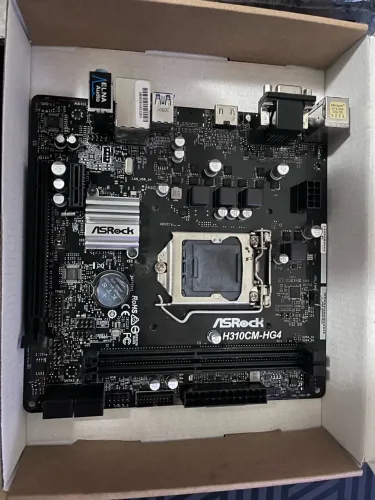 Placa-Mãe ASRock H310CM-HG4 DDR4 LGA 1151 - Com Defeito