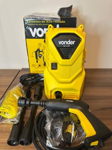 Lavadora de Alta Pressão Vonder LAV 1300 - 127V | 1.200W | Completa