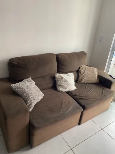 Sofá reclinável
