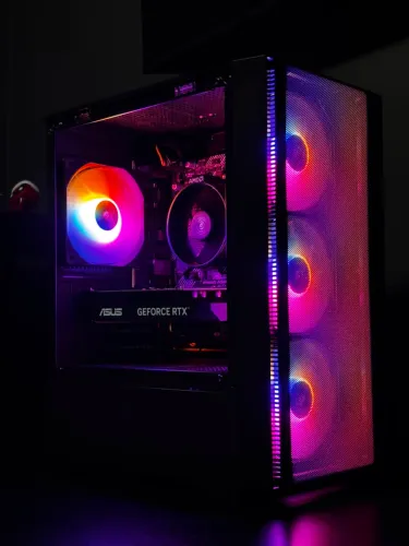 PC Gamer Completo / Entrada - Ryzen 5 4500, RTX 3050 6GB, 16GB RAM, SSD 500GB