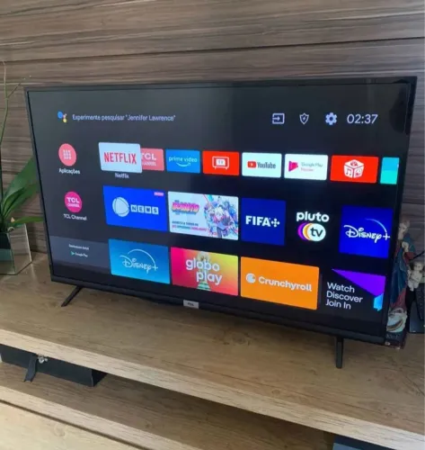 Smart TV 32" TCL Full HD QLED 32S5K Google TV 2 HDMI