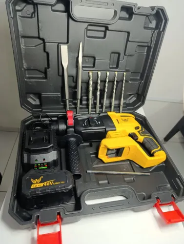 martelete a bateria rompedor 21v completo