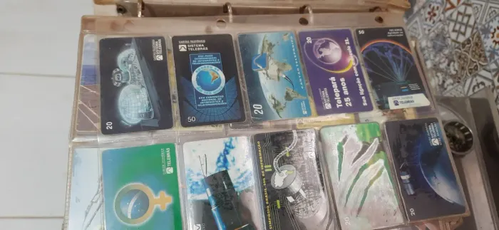 Coleção de cartão telebras