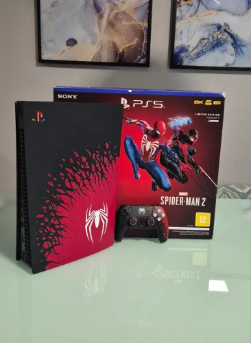PS5 ED LIMITADA SPIDER MAN OPORTUNIDADE