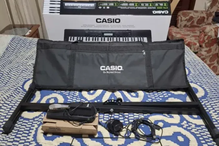 Teclado Musical | CASIO CTK-3500 (KIT COMPLETO)