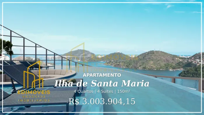 Lazer e Conforto em Apartamento na Ilha de Santa Maria, Vitória