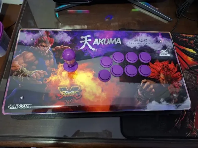 Controle Arcade Nativo PS5 2nd Impact Slim Colors