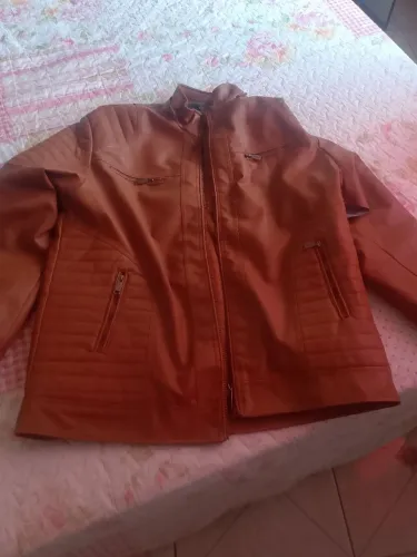 Jaqueta de couro