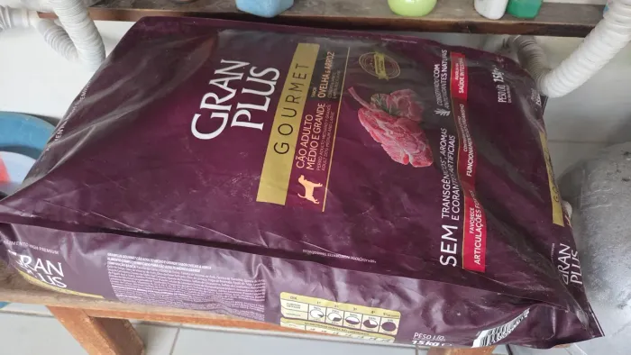 Ração gran plus gourmet 15kg