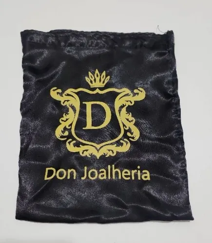 bolsa organizadora de cetim don joalheria 