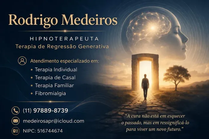 Terapia - Hipnoterapia com regressão