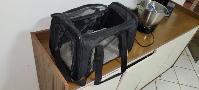 Bolsa Para transporte de Cachorro e Gato (Nunca Usada, nova!)
