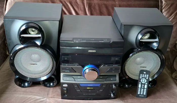 Mini System Philips 3 Cds - C/ Defeito<br>